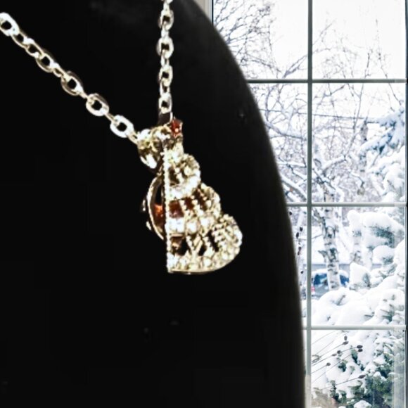 Winter Pine Tree Necklace With Pandora Charm - Picture 3 of 8